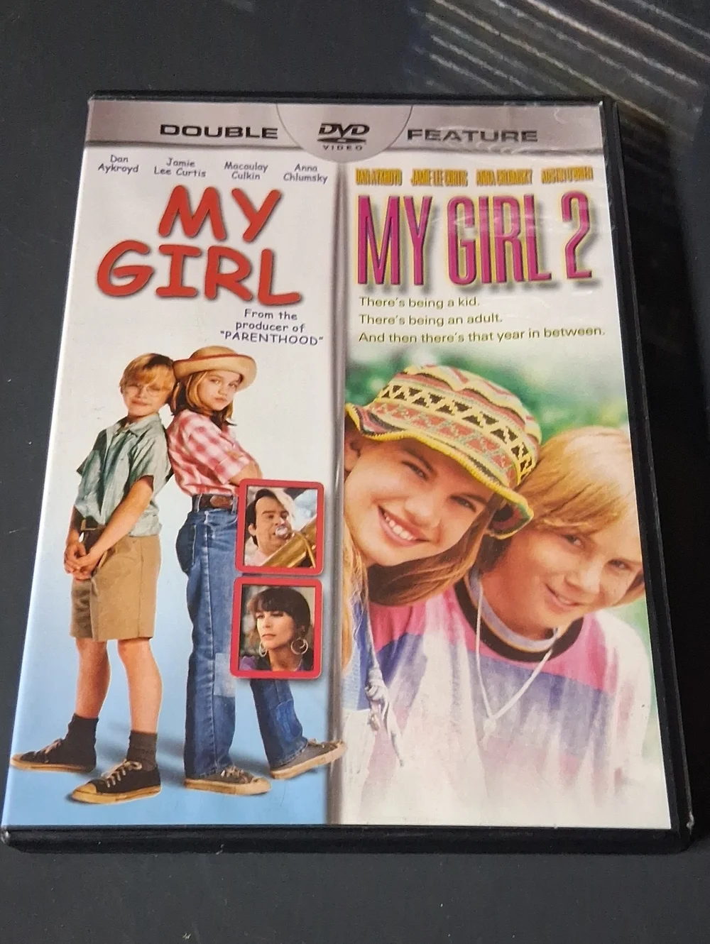 Sony Double Feature DVD - My Girl & My Girl 2 (White, Red, Pink, Blue)